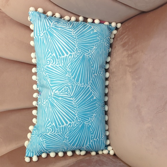 Lilly Pulitzer Mermaids Decor Pillow - Picture 3 of 3